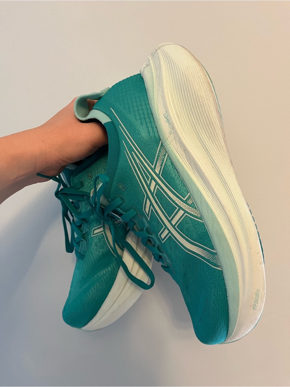 Asics GEL-NIMBUS 27 Wave
Teal/Illuminate Mint Sz 9 - Picture 7 of 15